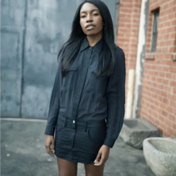 Isabel Marant Black Jacket Dress